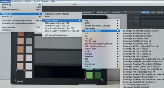 kyno als schnittersatz für resolve005 digital production