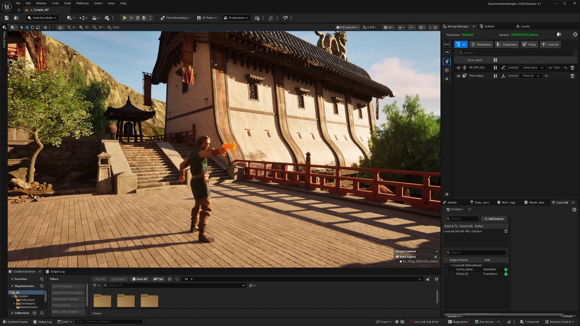 a digital art scene depicting a character in a historical setting standing on a wooden platform outside a building with a traditional asian architectural style the character is dressed in a green outfit and the environment includes trees and a distant mountain digital production A digital art scene depicting a character in a historical setting, standing on a wooden platform outside a building with a traditional Asian architectural style. The character is dressed in a green outfit, and the environment includes trees and a distant mountain.